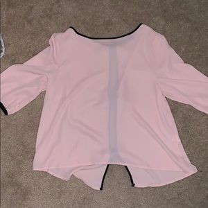 Pink blouse